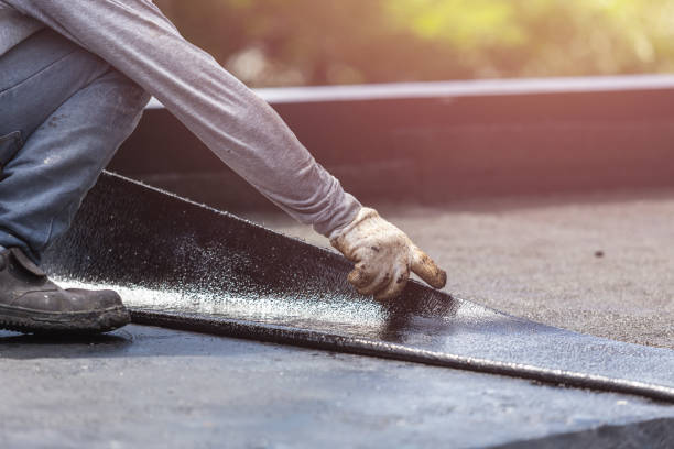 Professional Waterproofing technician working in Clements, MD